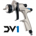 DeVILBISS DV1, окрасочный пистолет (краскопульт, краскораспылитель) пневматический с верхним бачком
